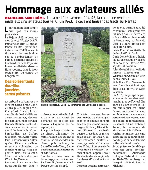 Article Presse Océan 28-10-2023
